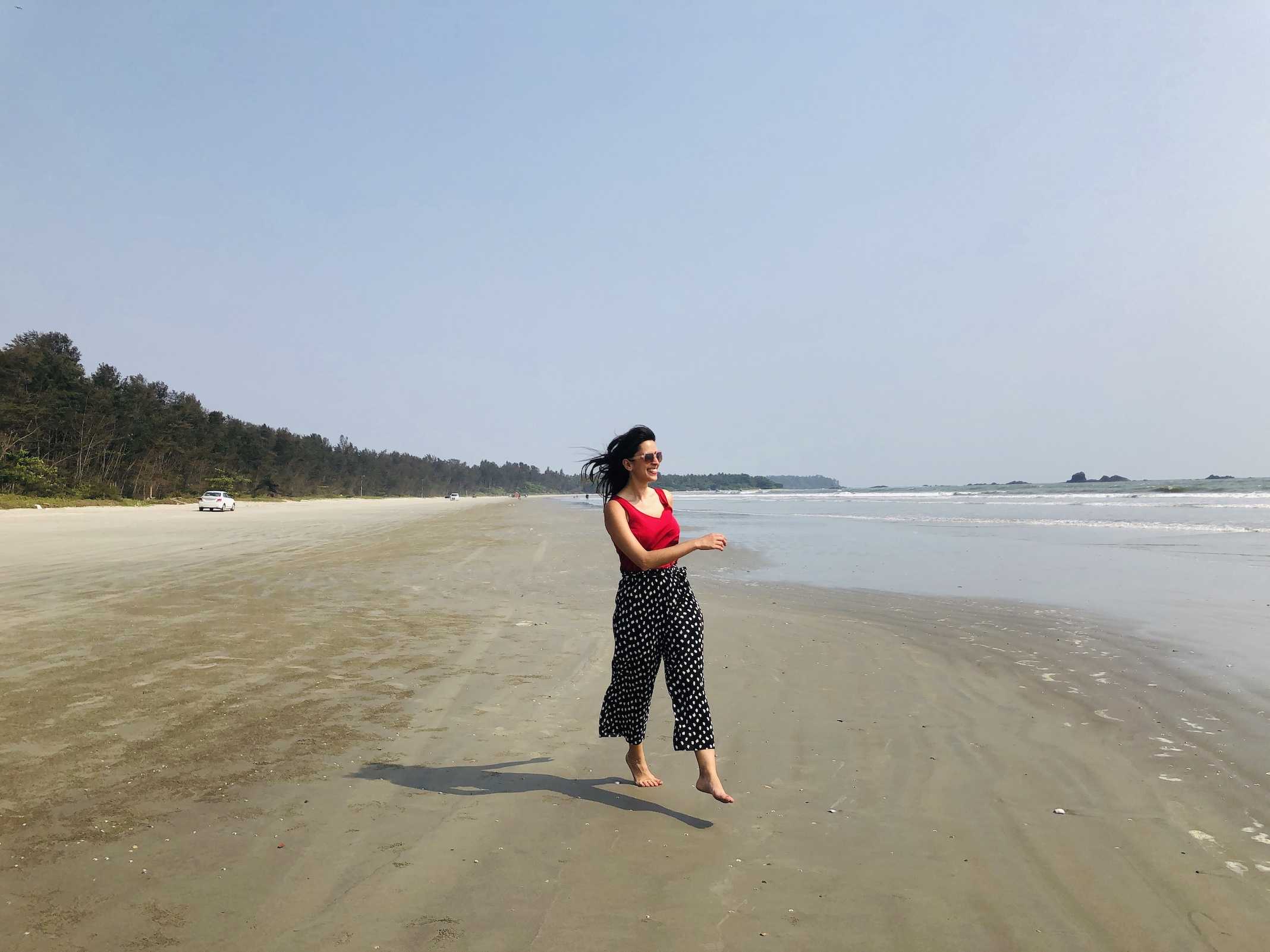 Praia na Índia: Muzhupilangad drive-in beach