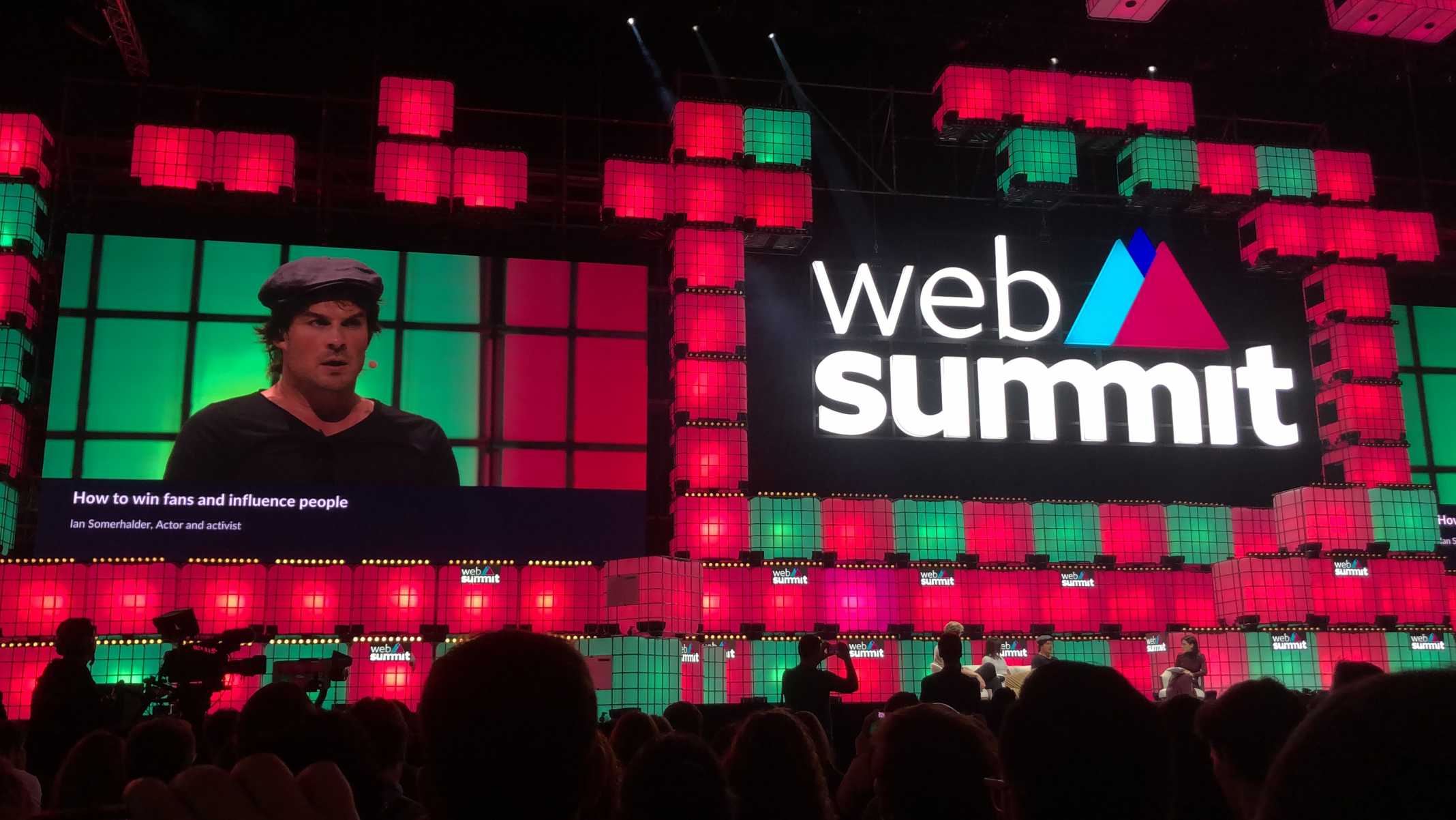 Ian Somerhalder Web Summit