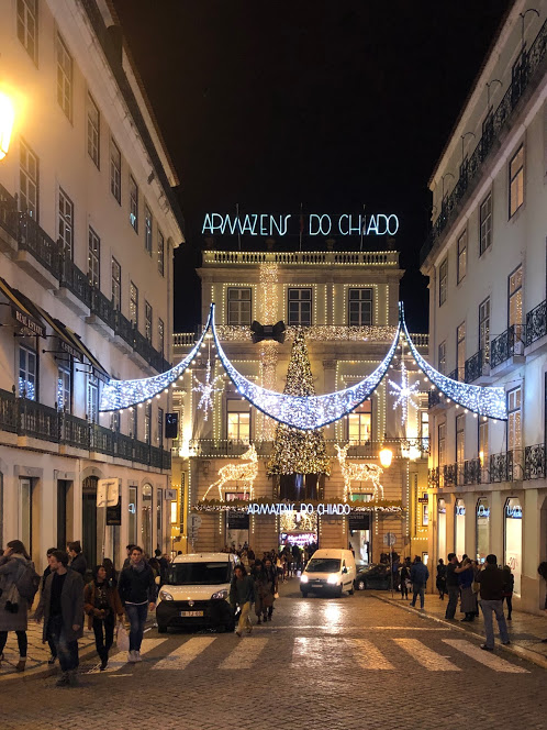Luzes Natal Lisboa