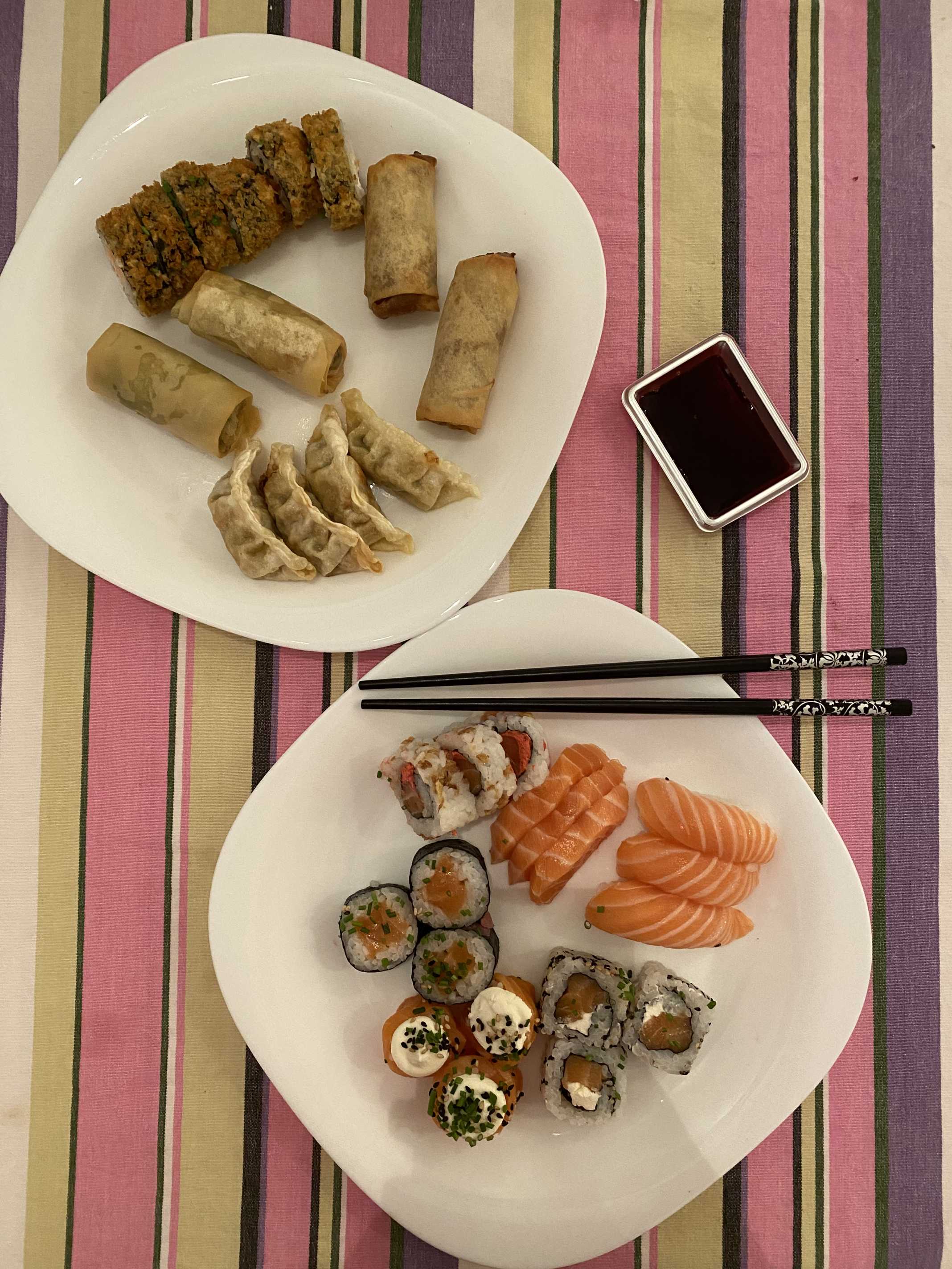 sushi em casa