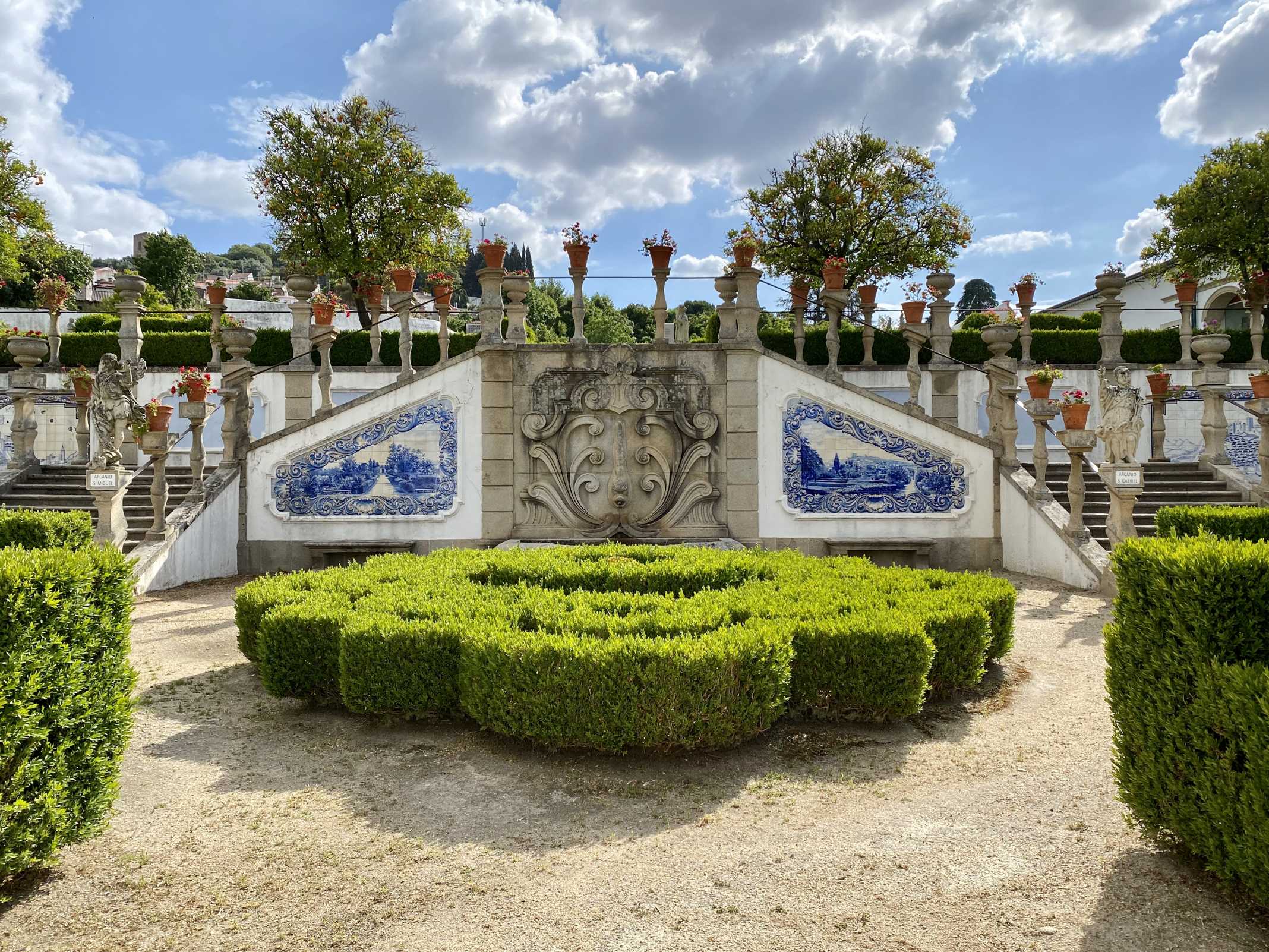Jardim do Paço Episcopal em Castelo Branco