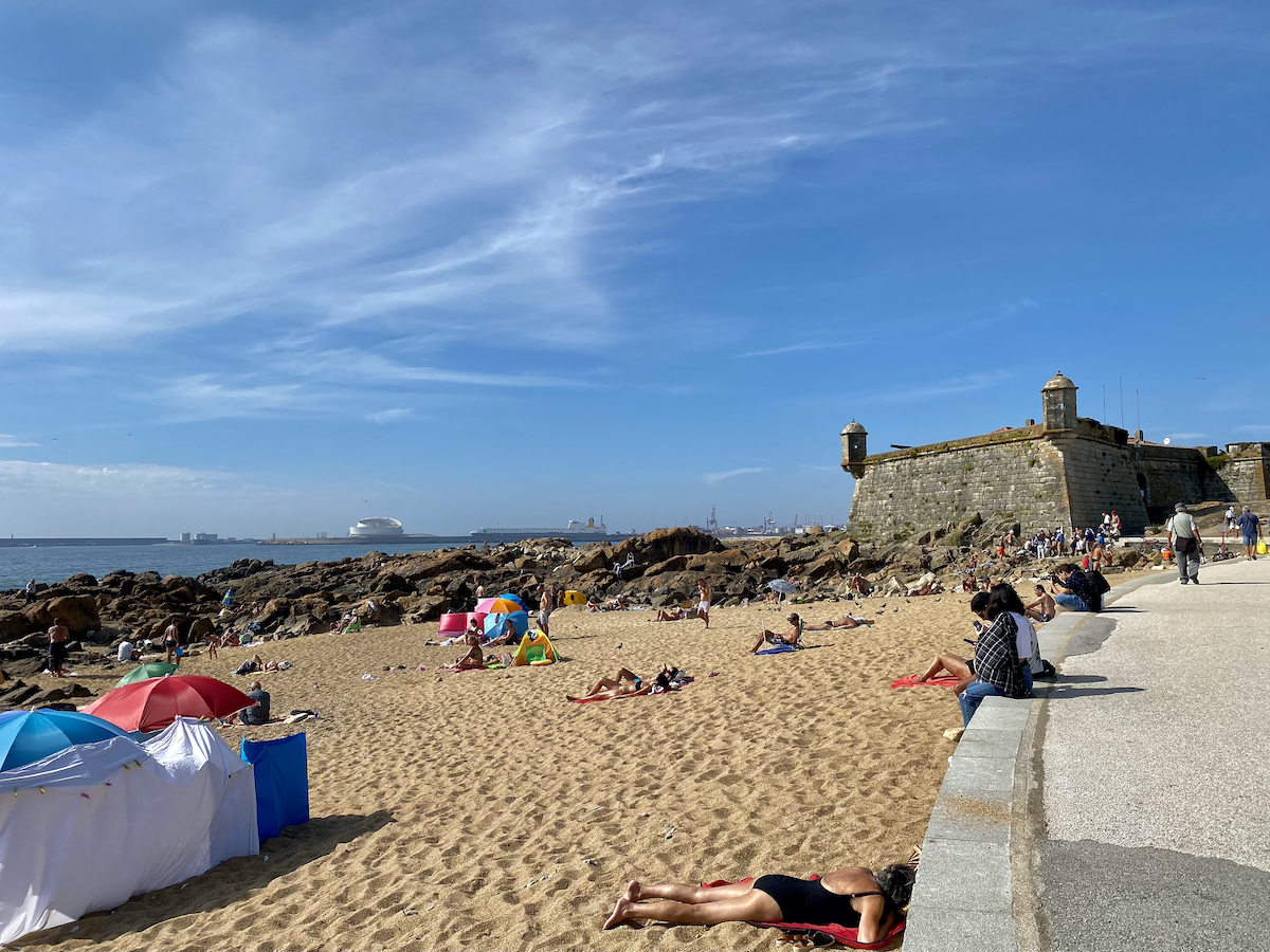 praias porto portugal
