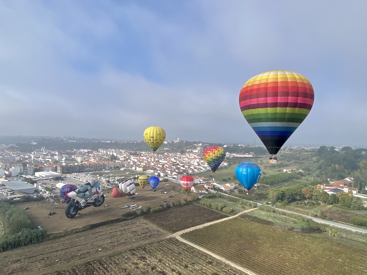 festival de balão flutuar
