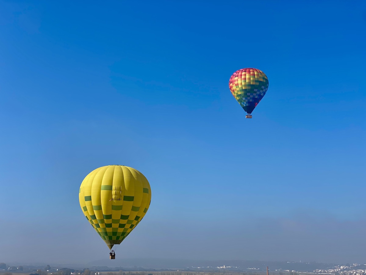 voo de balão portugal