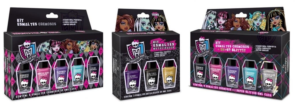 Esmaltes Monster High!