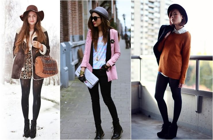 Look-frio-chapeu Looks para o frio com chapeu!