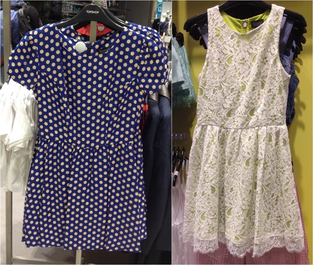 Vestidos da Topshop Brasil