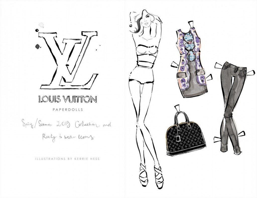 Louis-Vuitton-Paper-dolls