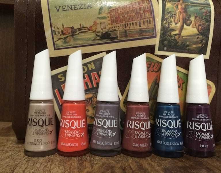 Swatches: Bagagens e Viagens Risqué!