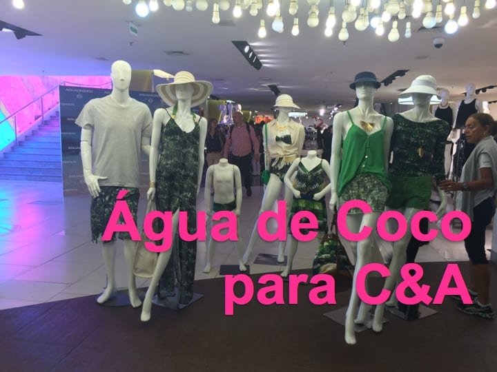 Pré-venda: Água de Coco para C&A!
