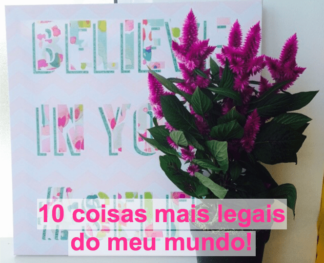 TAG: As 10 coisas mais legais do meu mundo!