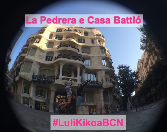 #LuliKikoaBCN: La Pedrera e Casa Battló!