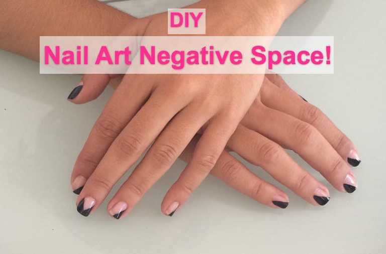 DIY: Nail Art Negative Space!