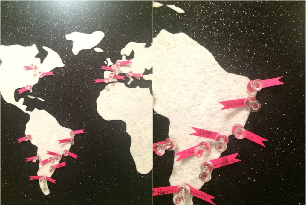 DIY-Travel-map-easy