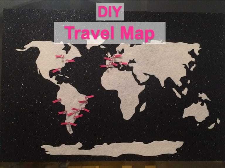 DIY Travel Map!