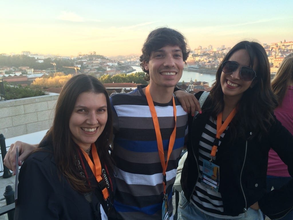 Priscila, Rafael e eu, os "lisboetas"! rs