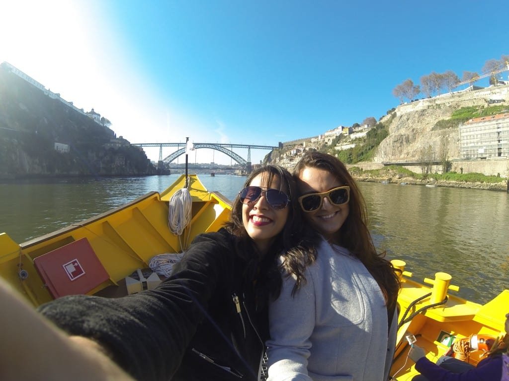 No Rio Douro com Irina!