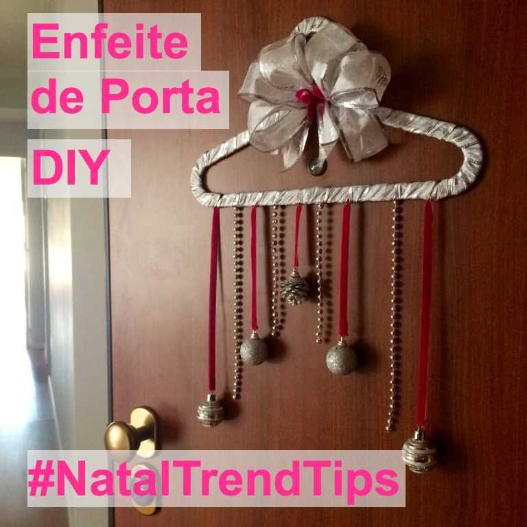 DIY: Enfeite de Porta Fashionista!