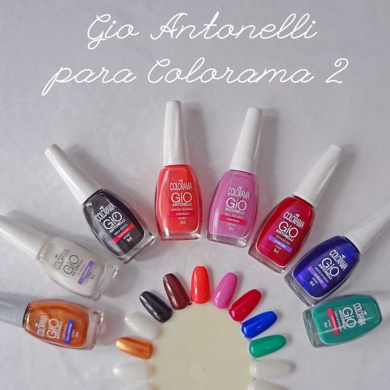 Swatches: a segunda coleção de esmaltes Giovanna Antonelli!