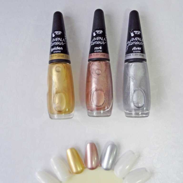 Swatches: Esmaltes Glamour da Impala!