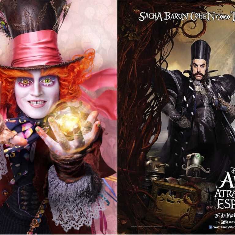 O figurino do filme Alice Through the looking Glass!