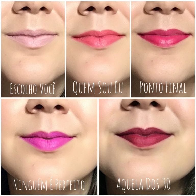 Esmaltes e Batons Sandy Impala!