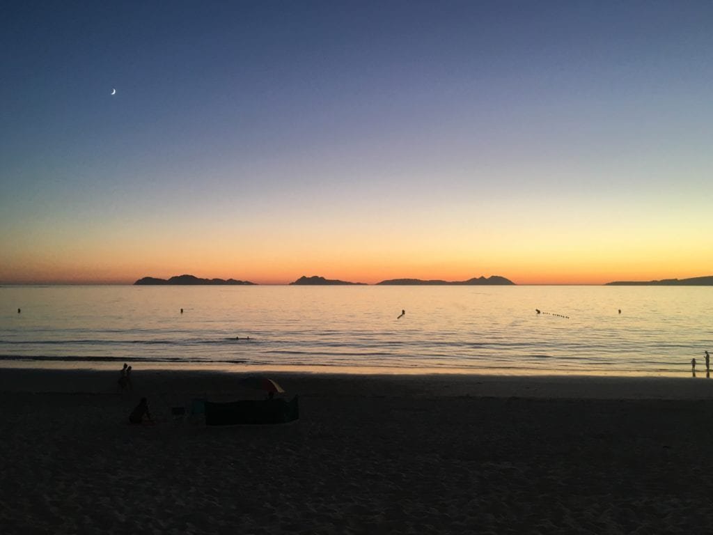 Vigo-Espanha-Por-do-sol