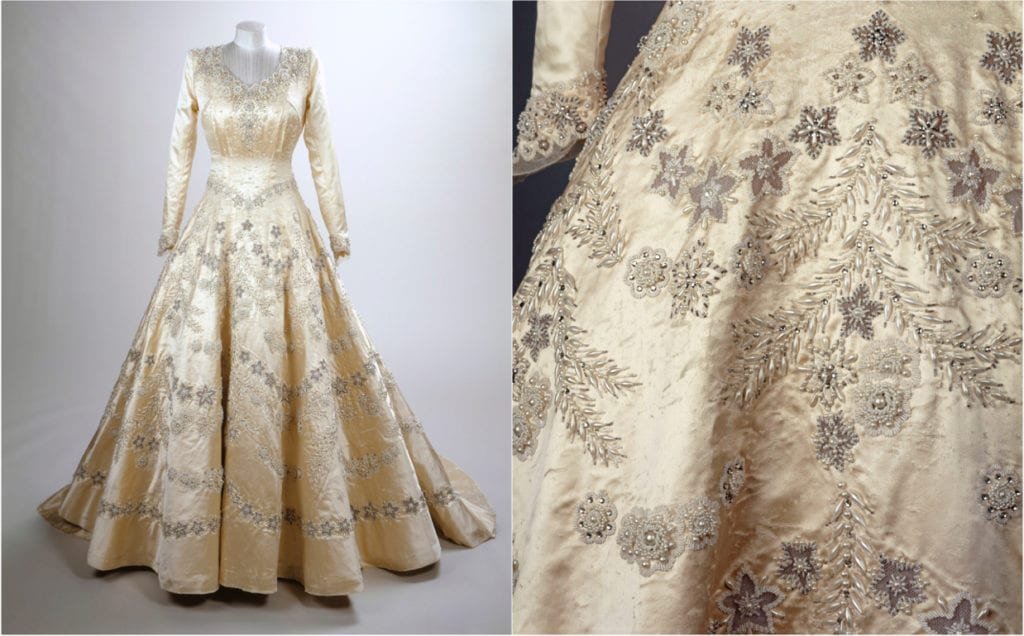 Vestido coroação Rainha Elizabeth II