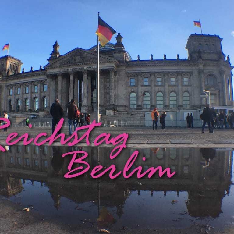 Berlim vista de cima: Reichstag - Parlamento Alemão