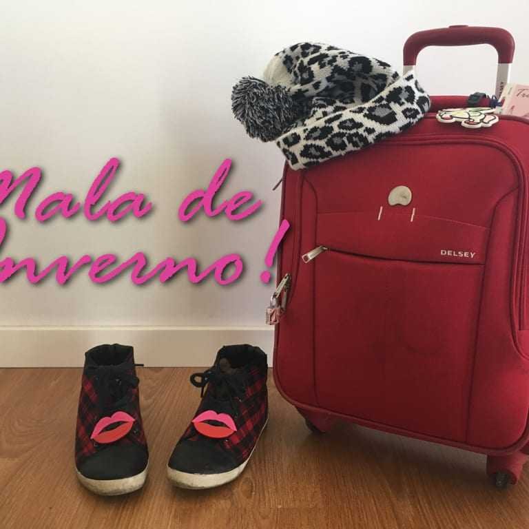 Bagagem de mão no inverno