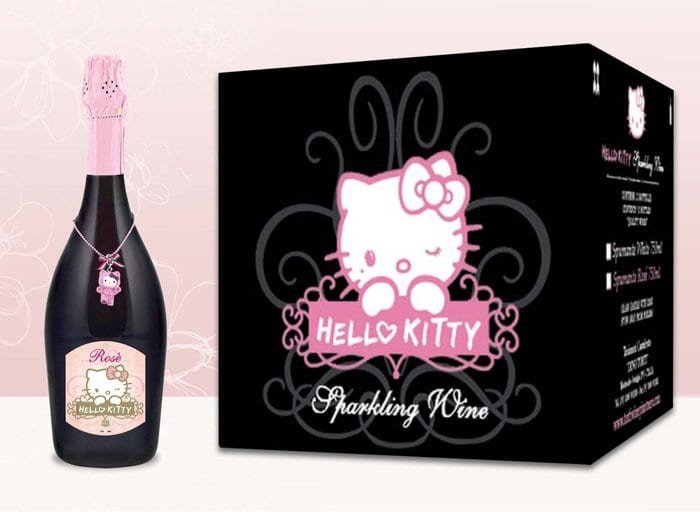 Vinho da Hello Kitty