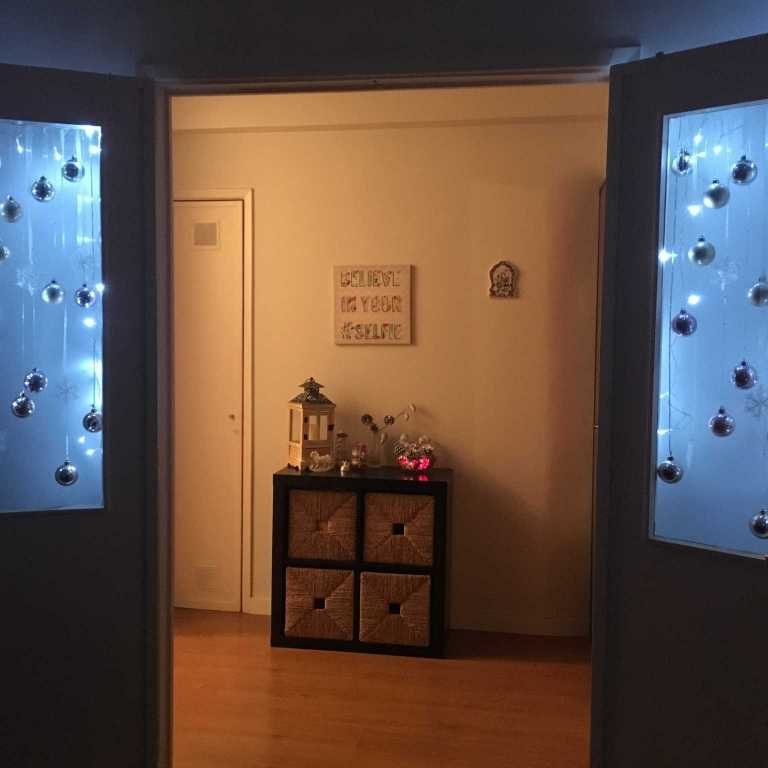 DIY Enfeite de Janela de Natal