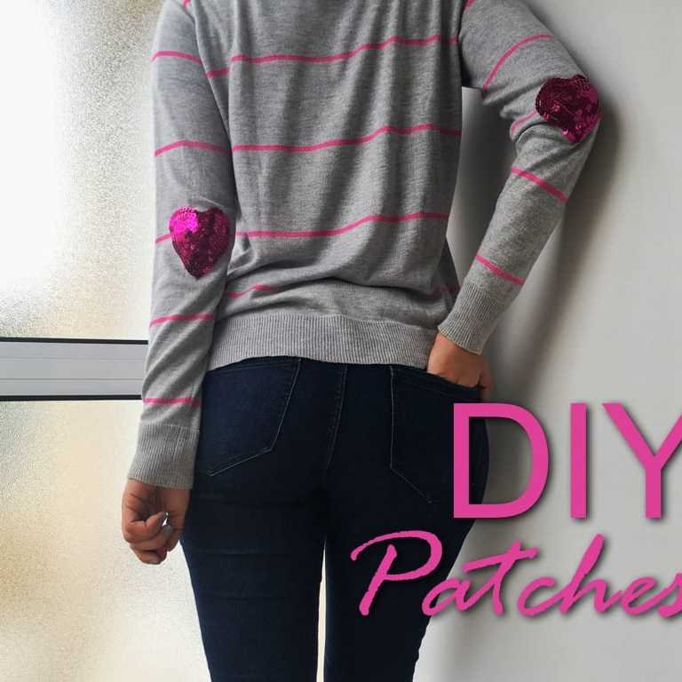 DIY Patches de Lantejoulas - Como Fazer