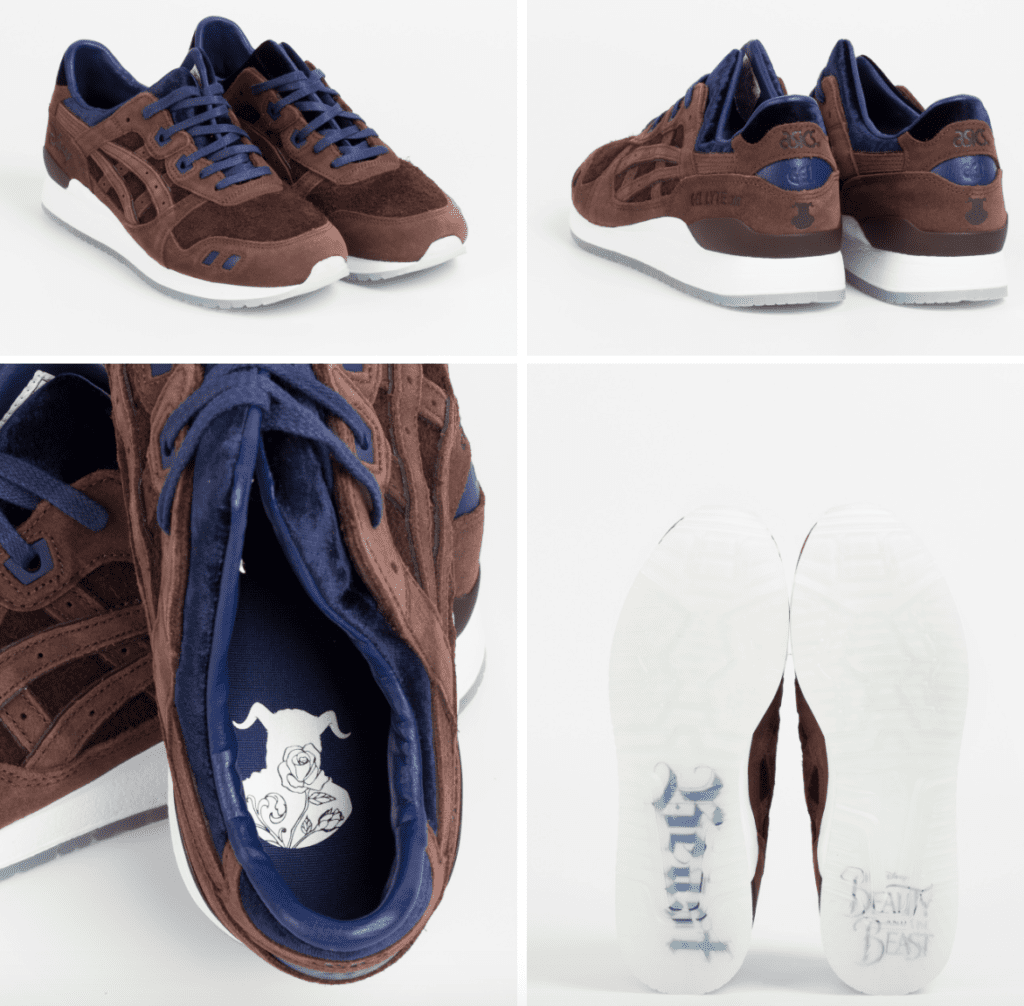 Tênis A Bela e a Fera Asics