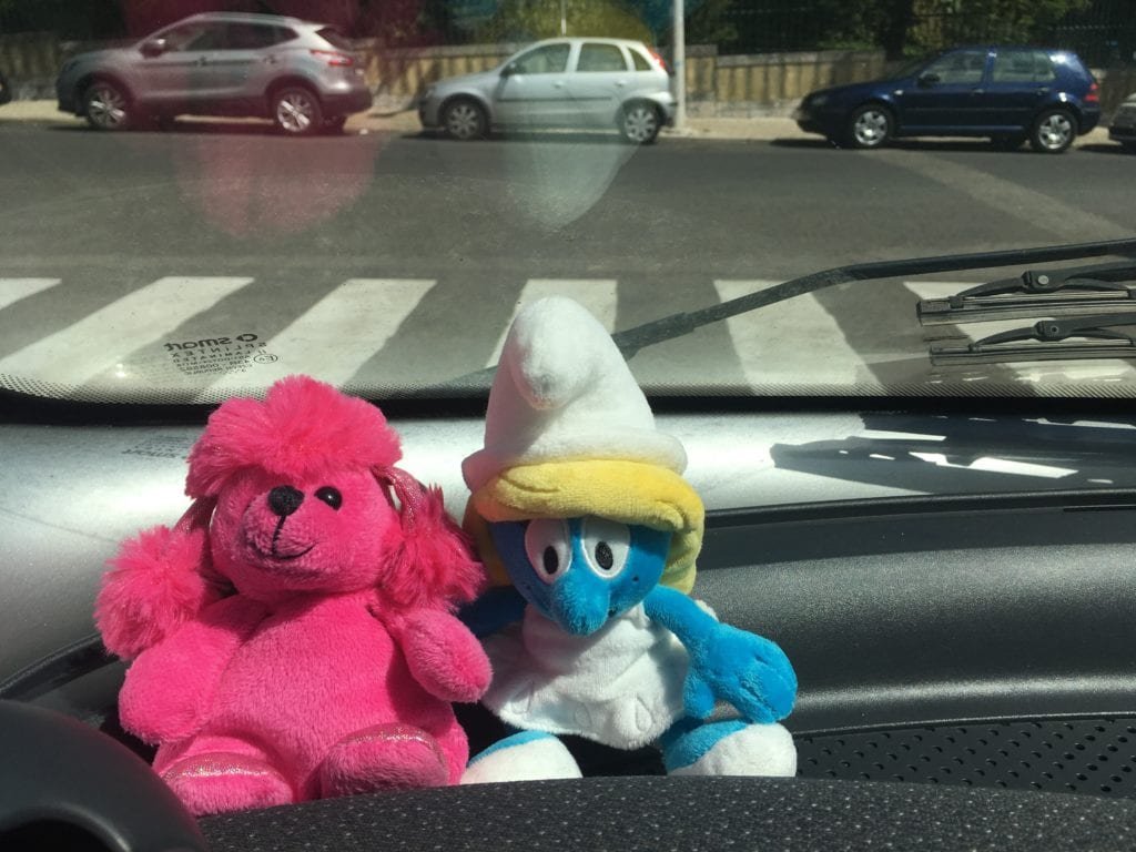 Loja Smurfs em Bruxelas