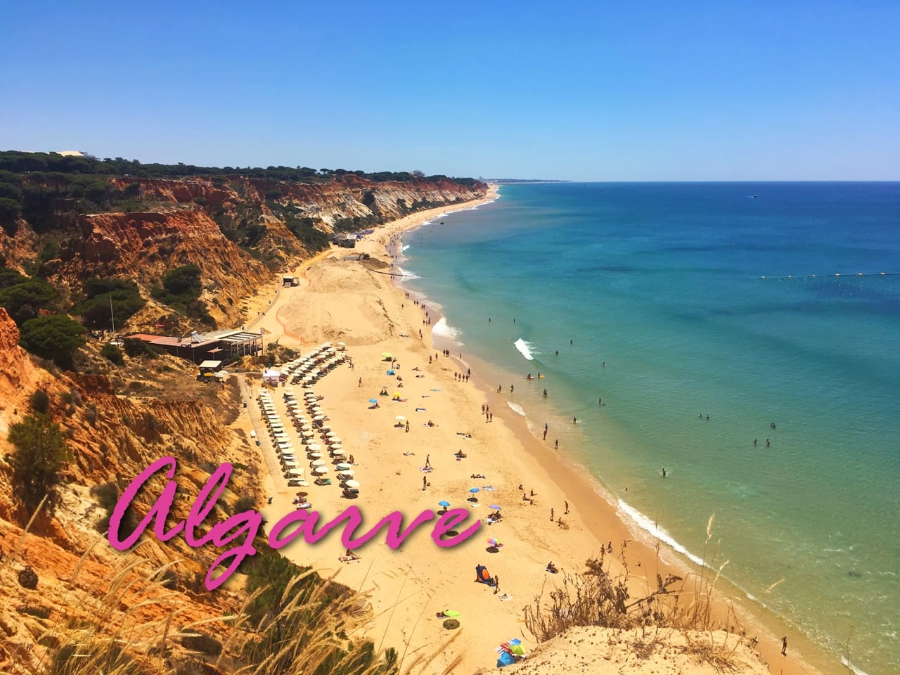 Turismo no Algarve, Portugal: Praia da Falésia em Albufeira!