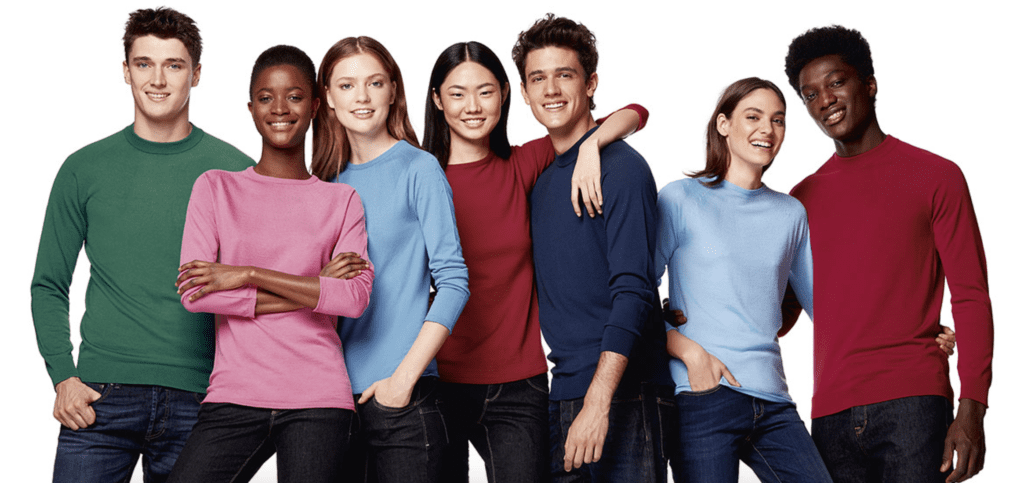 Malhas Benetton Inverno 2018