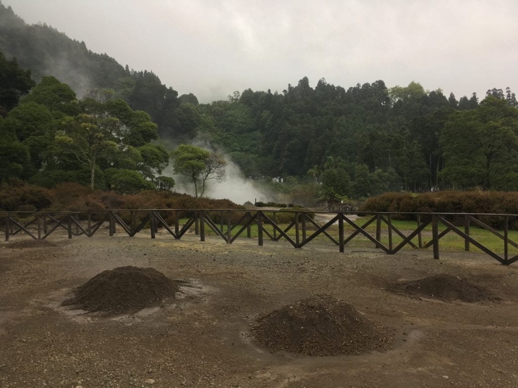 Fumarolas nas Furnas, São Miguel