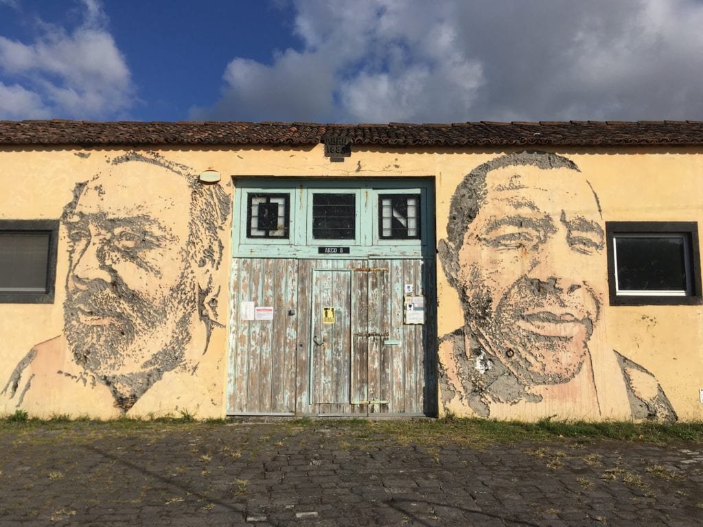 Vhils Street Art, São Miguel