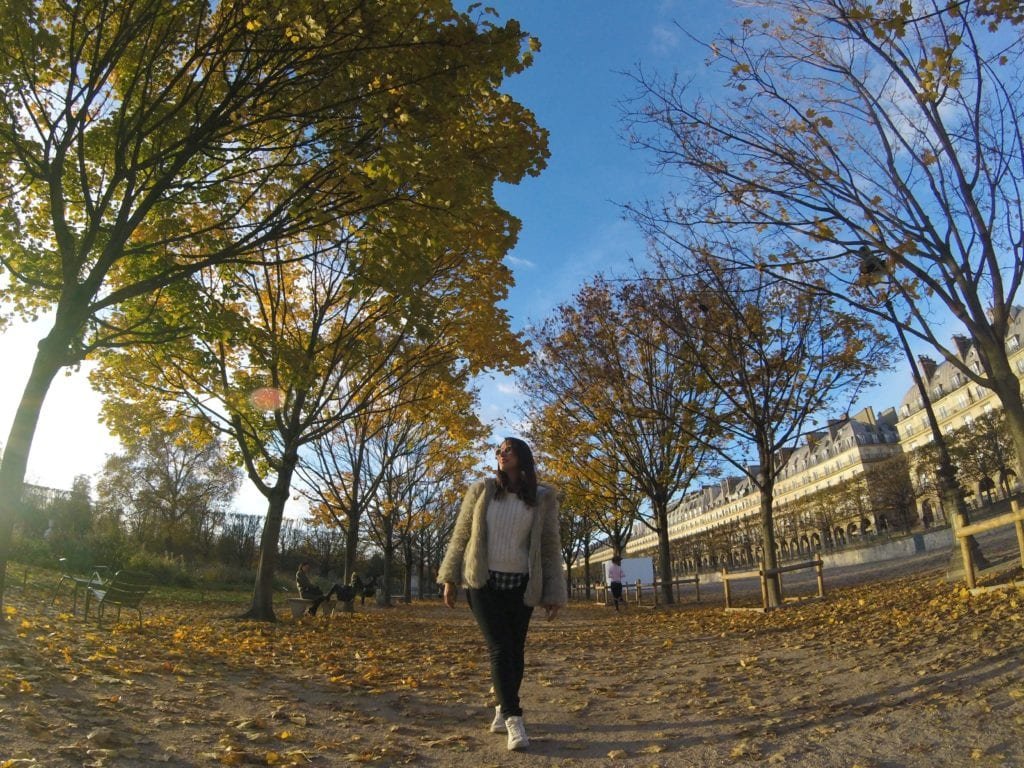 Jardins da Tuileries em Paris