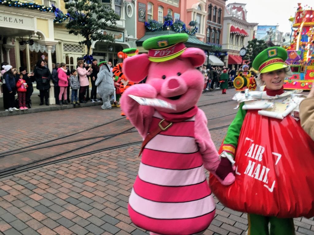 Desfile de Natal na Disney Paris
