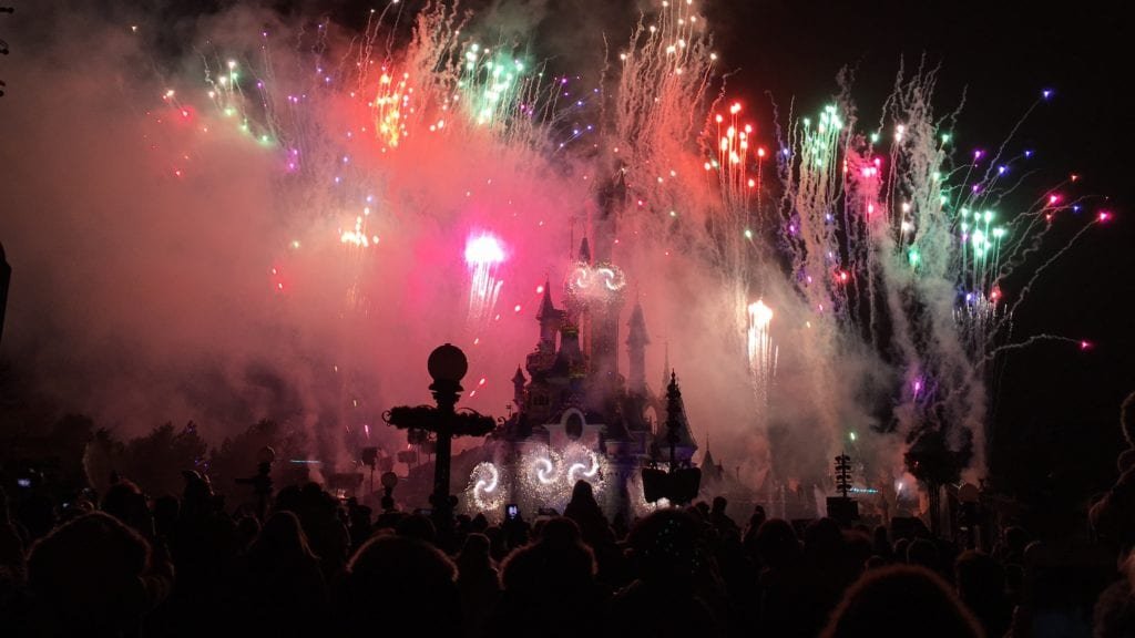 Show no Castelo da Disneyland Paris