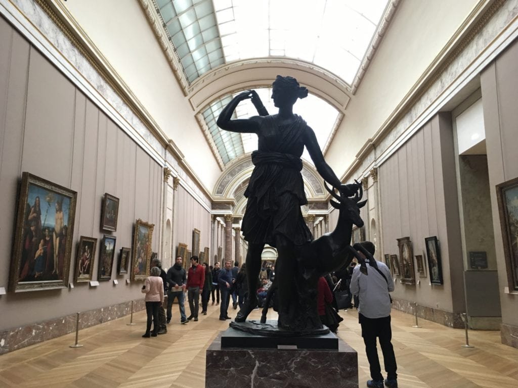 Museu do Louvre em Paris