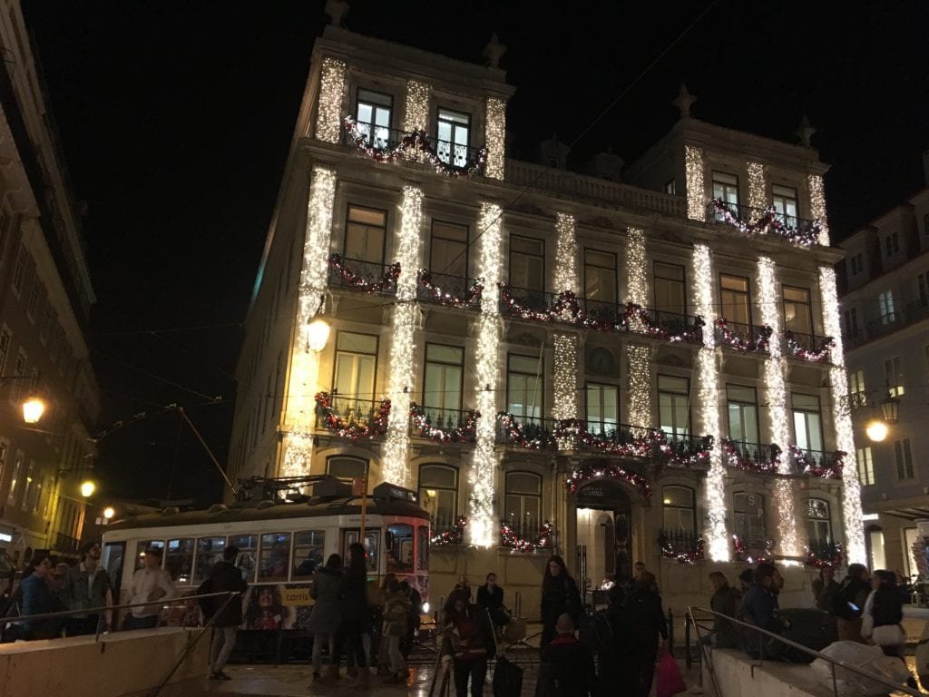 Luzes de Natal em Lisboa
