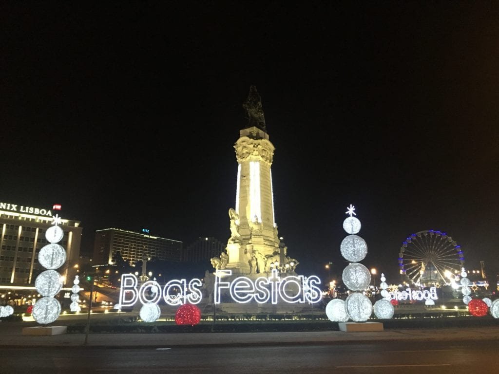 Luzes de Natal em Lisboa