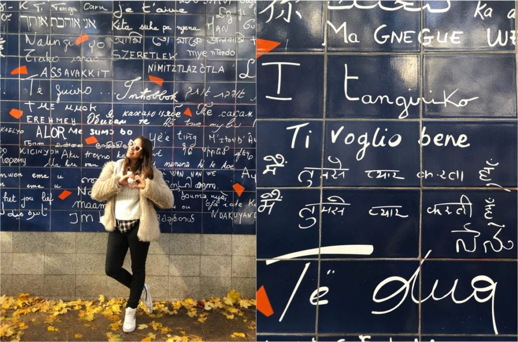 Muro "eu Te Amo" em Paris