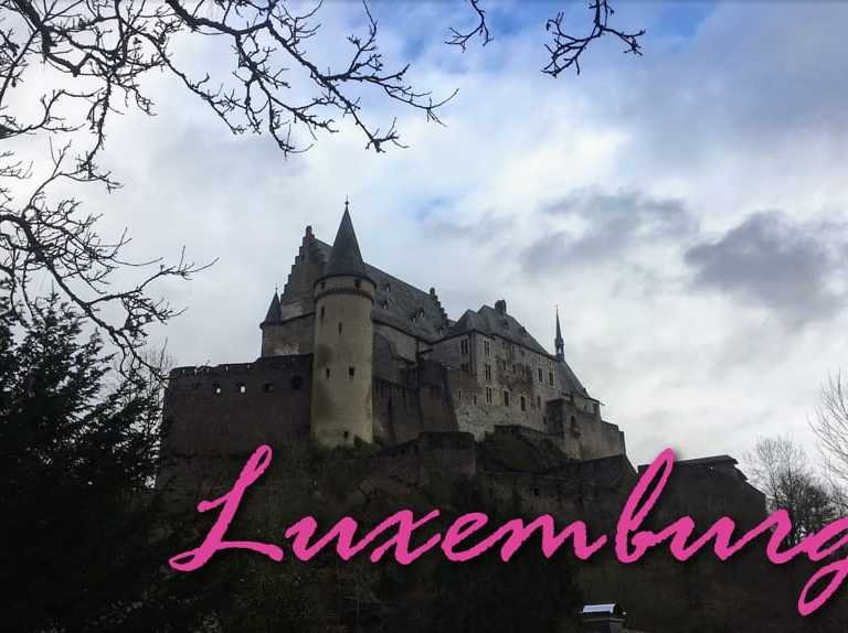 Castelo Vianden em Luxemburgo!