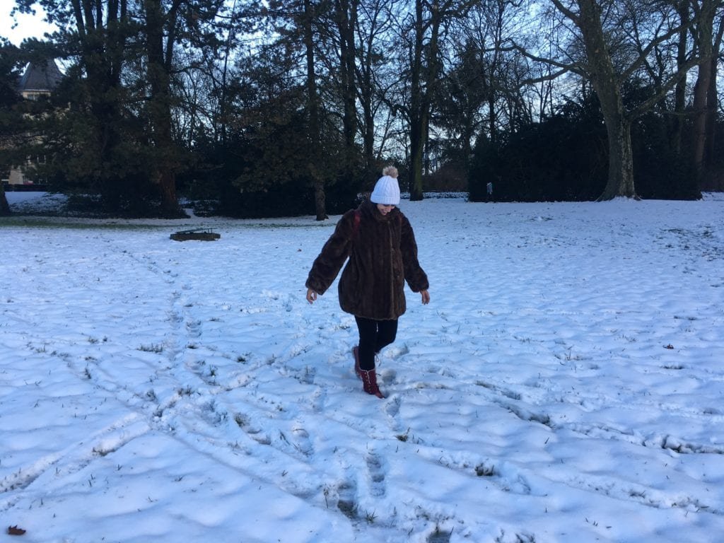 Neve em Luxemburgo