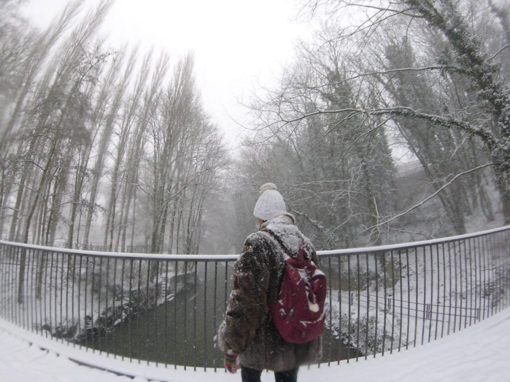 Neve em Luxemburgo, Europa