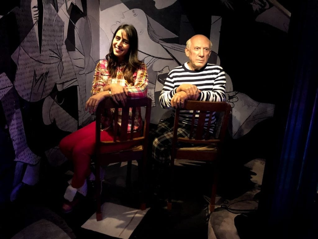 Picasso no Madame Tussauds Amsterdam